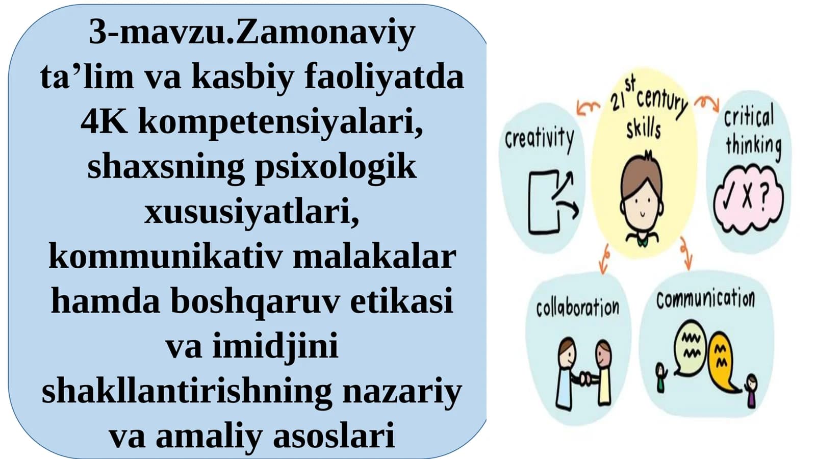 3-mavzu.Zamonaviy ta’lim va kasbiy faoliyat
