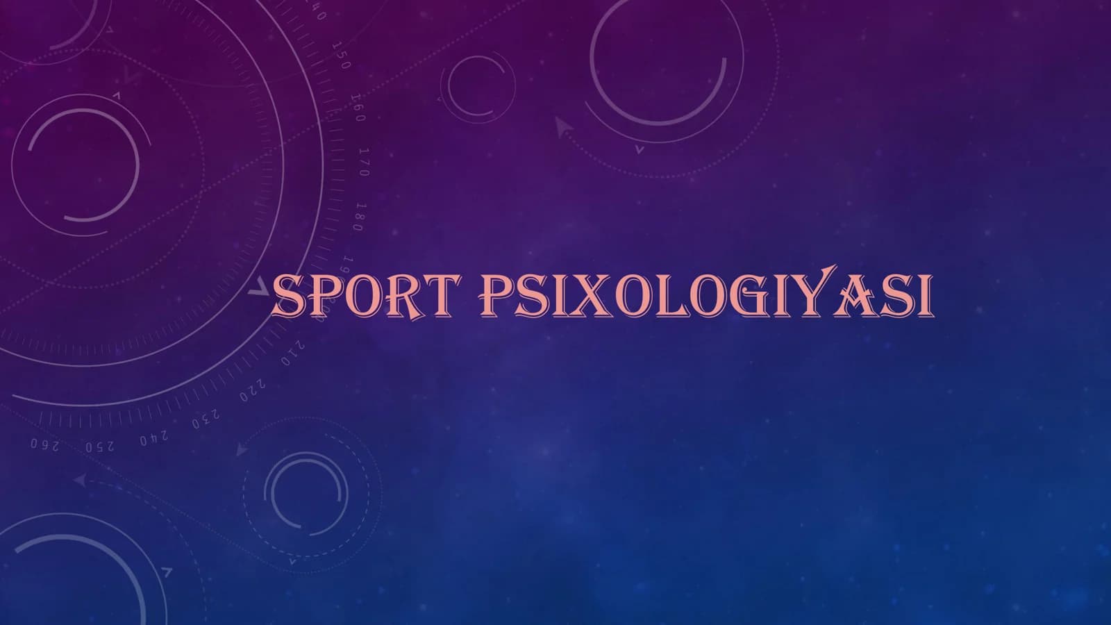 Sport psixologiyasi
