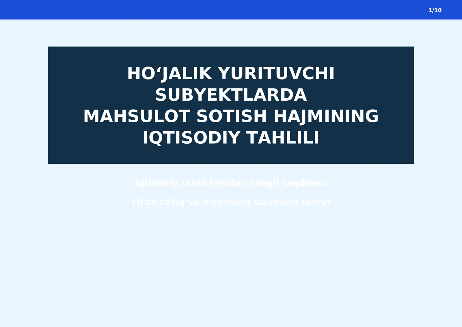 Product slide 1