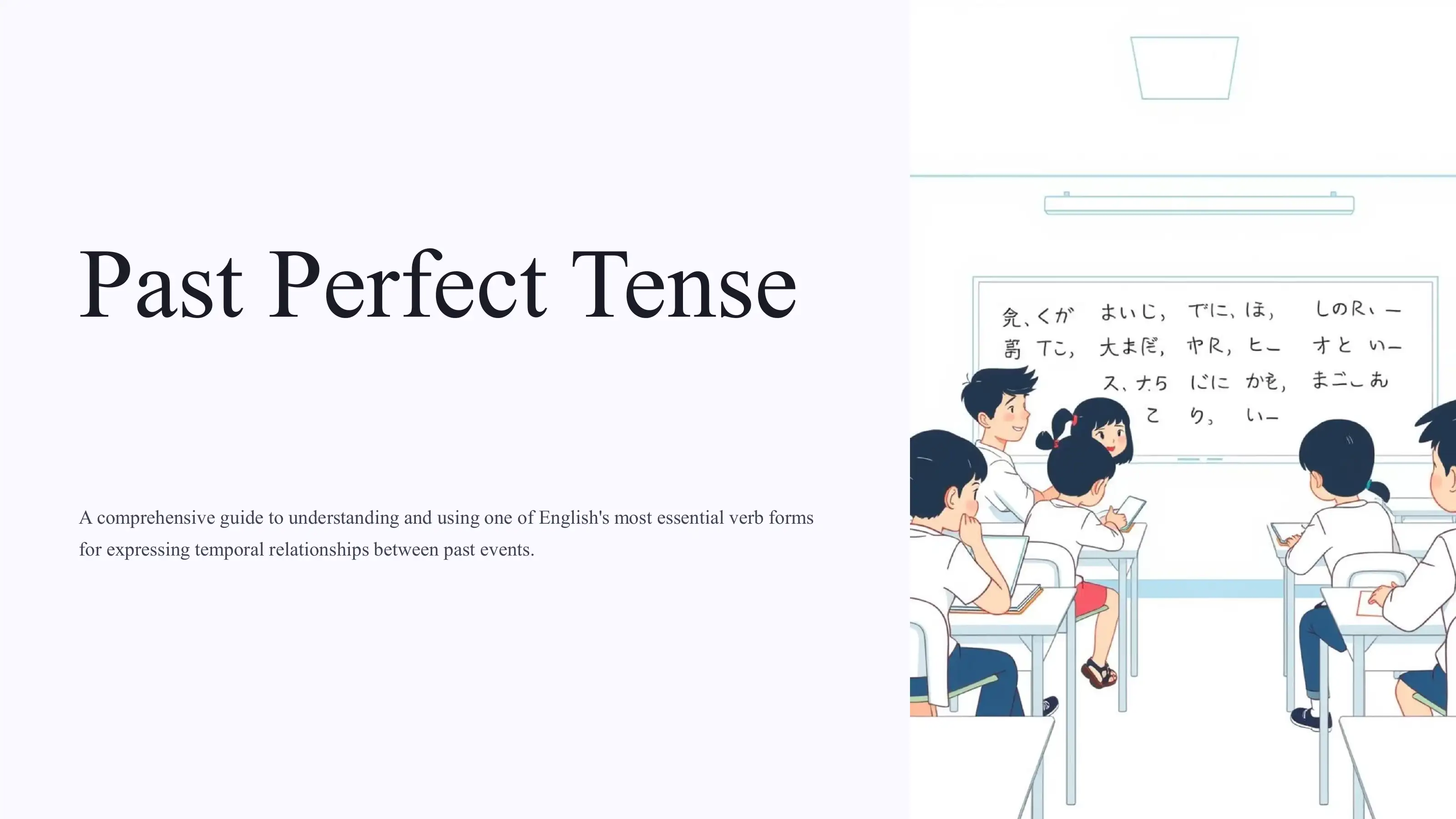 Past-Perfect-Tense