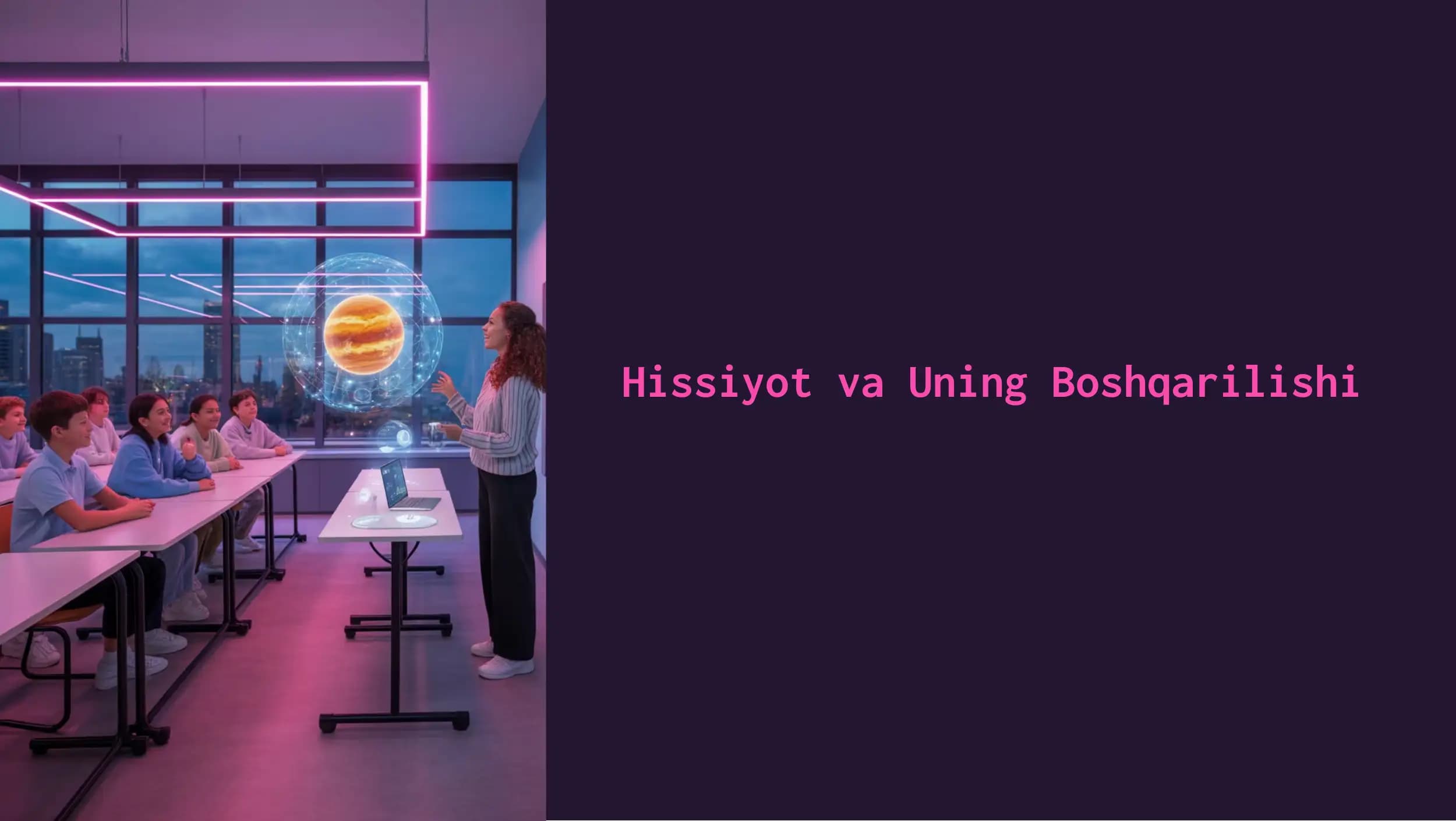 Hissiyot va Uning Boshqarilishi