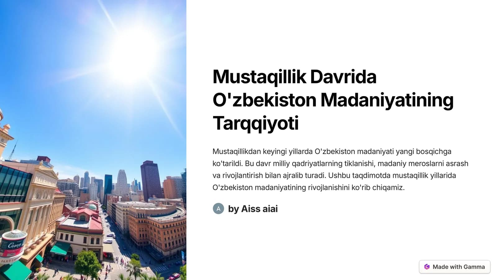 Mustaqillik Davrida