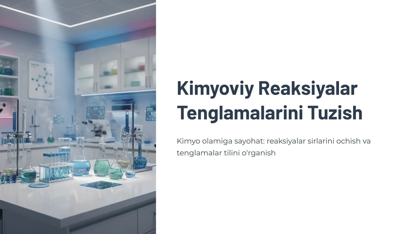 Kimyoviy Reaksiyalar