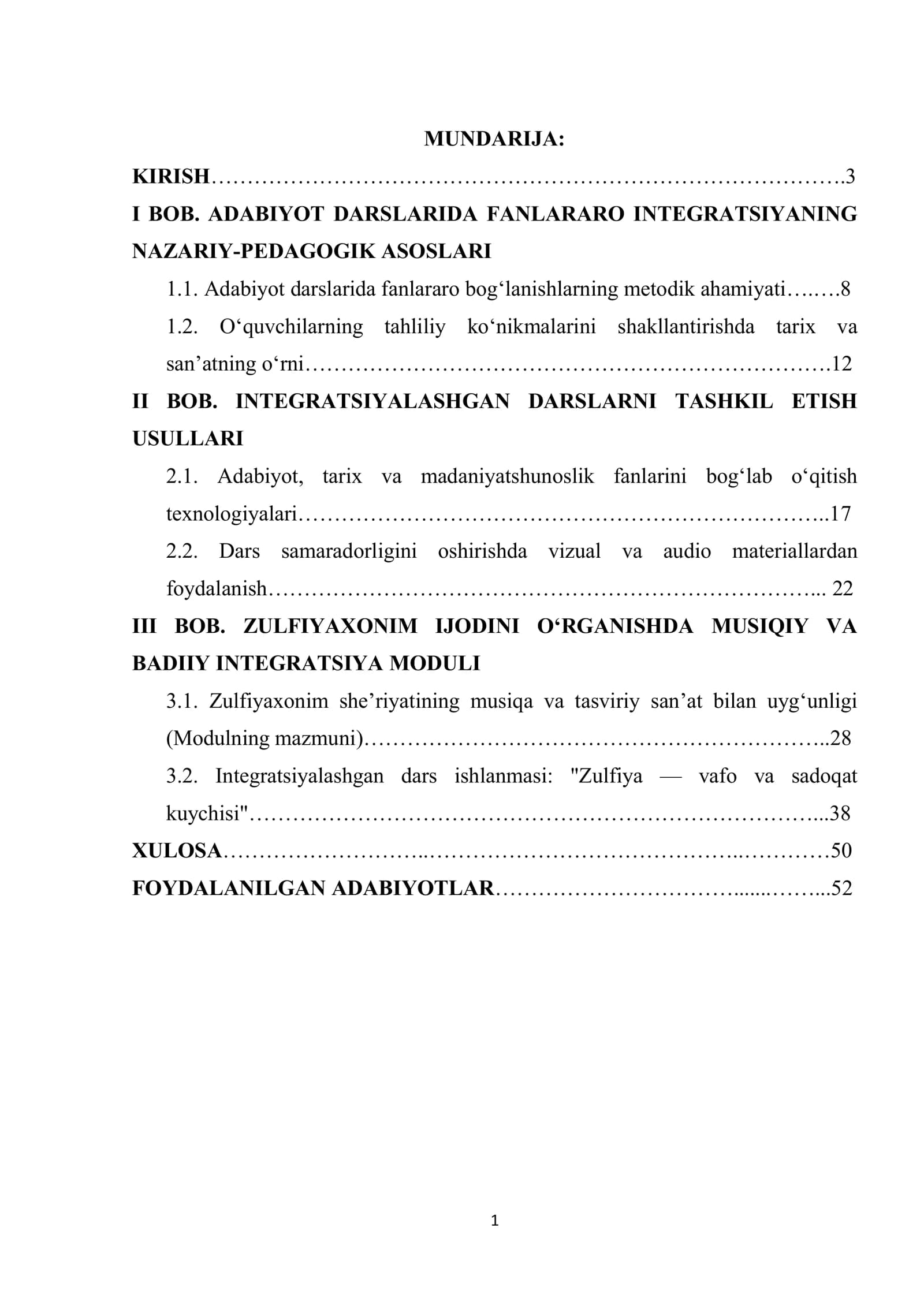 kurs ishi