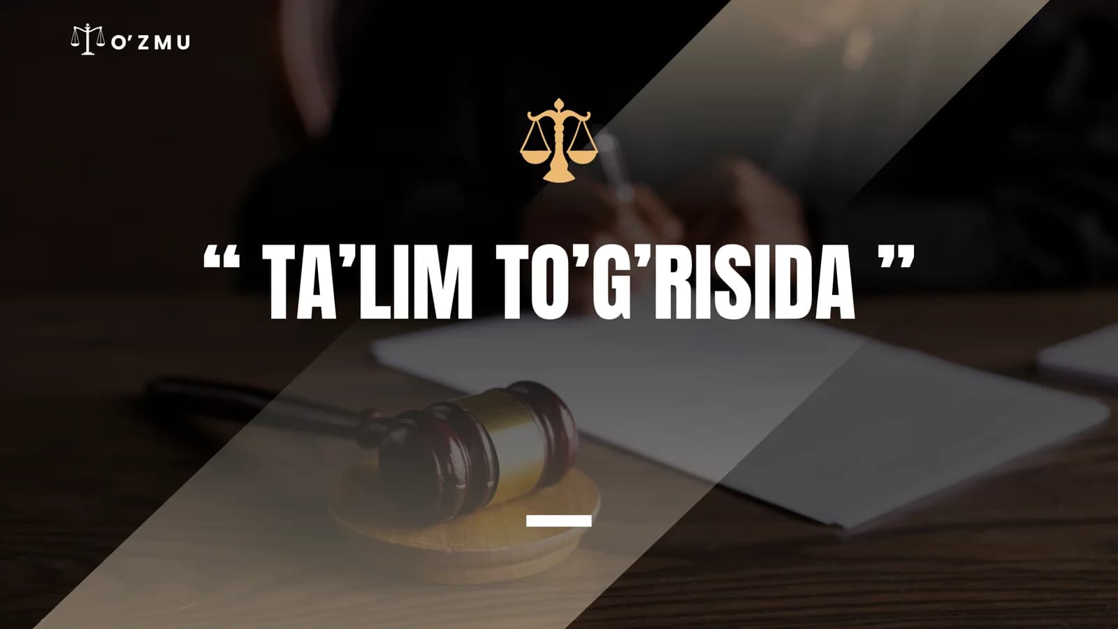 Ta'lim to'g'risida