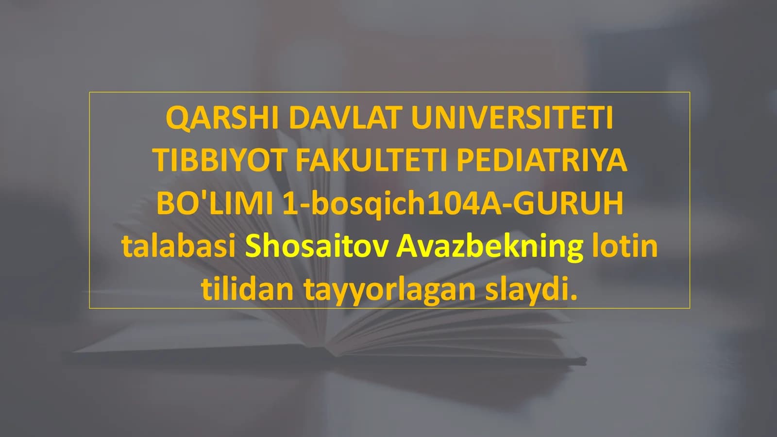 Abu Ali ibn Sino (Avicenna) - buyuk alloma va tabib