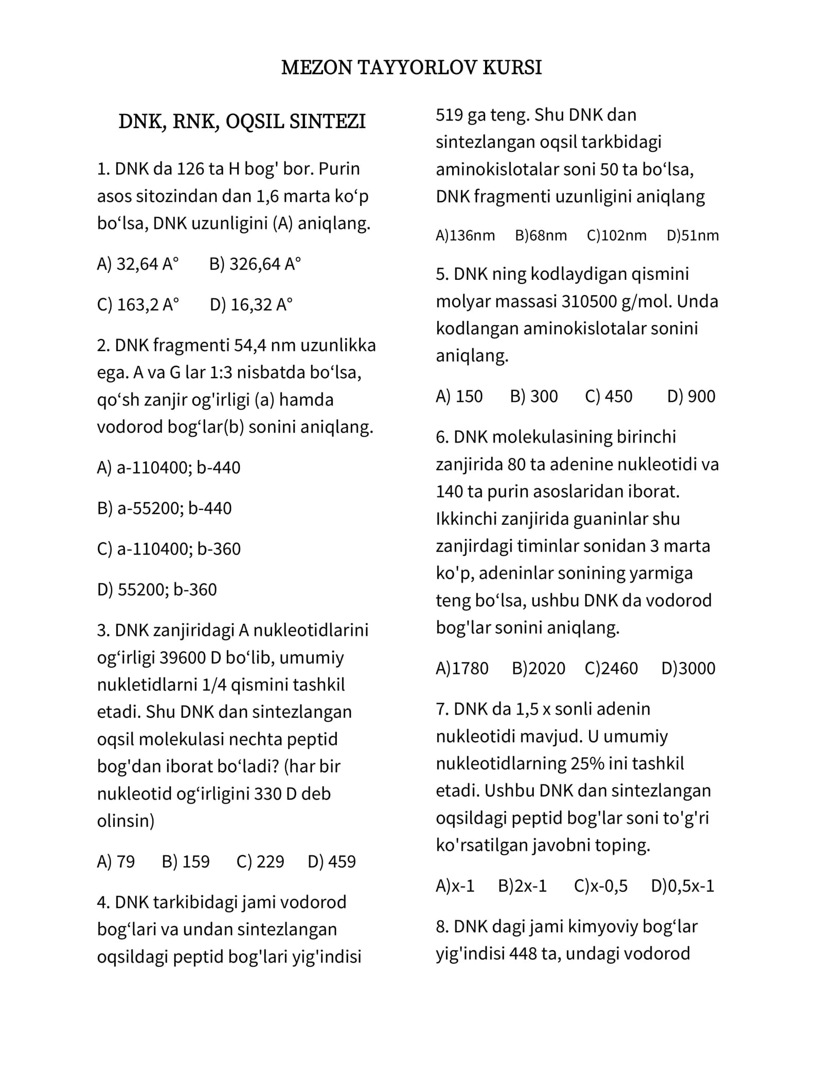 DNK, RNK, OQSIL SINTEZI.pdf
