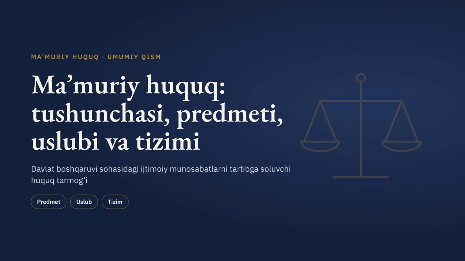 Ma'muriy huquq