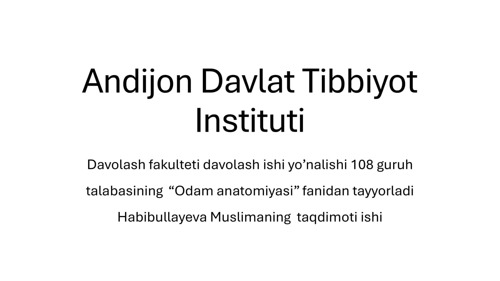 Qo’l suyaklari Anatomiyasi va Tuzilishi
