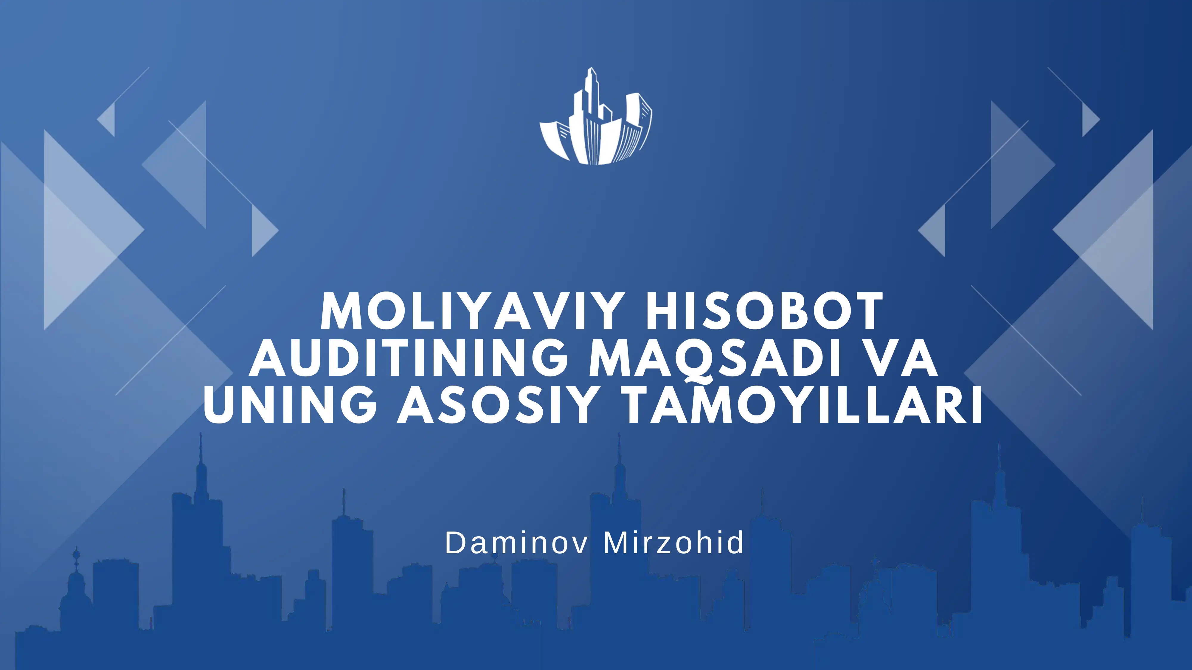 Moliyaviy Hisobot