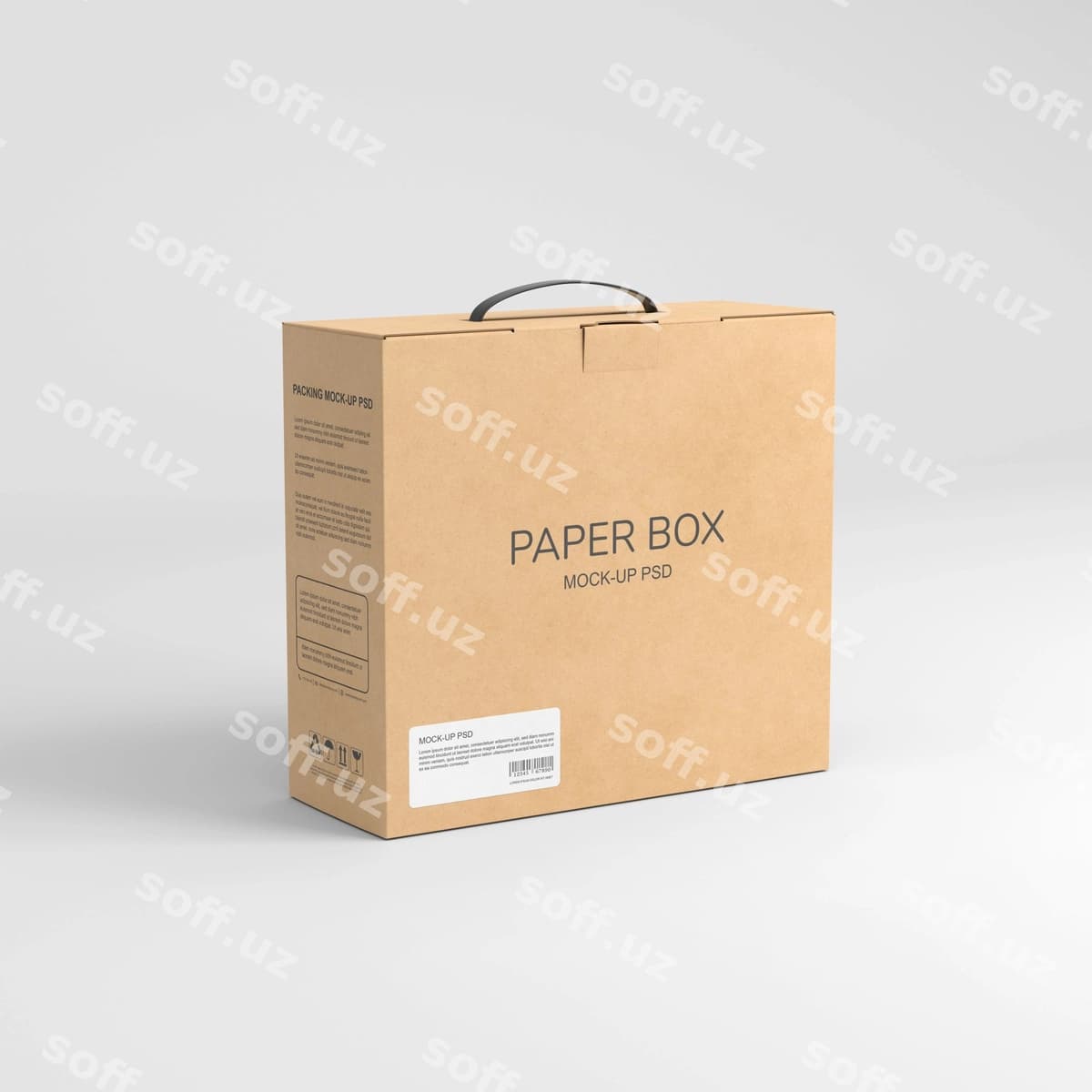 Qog'oz quti namunasi | Paper box mockup