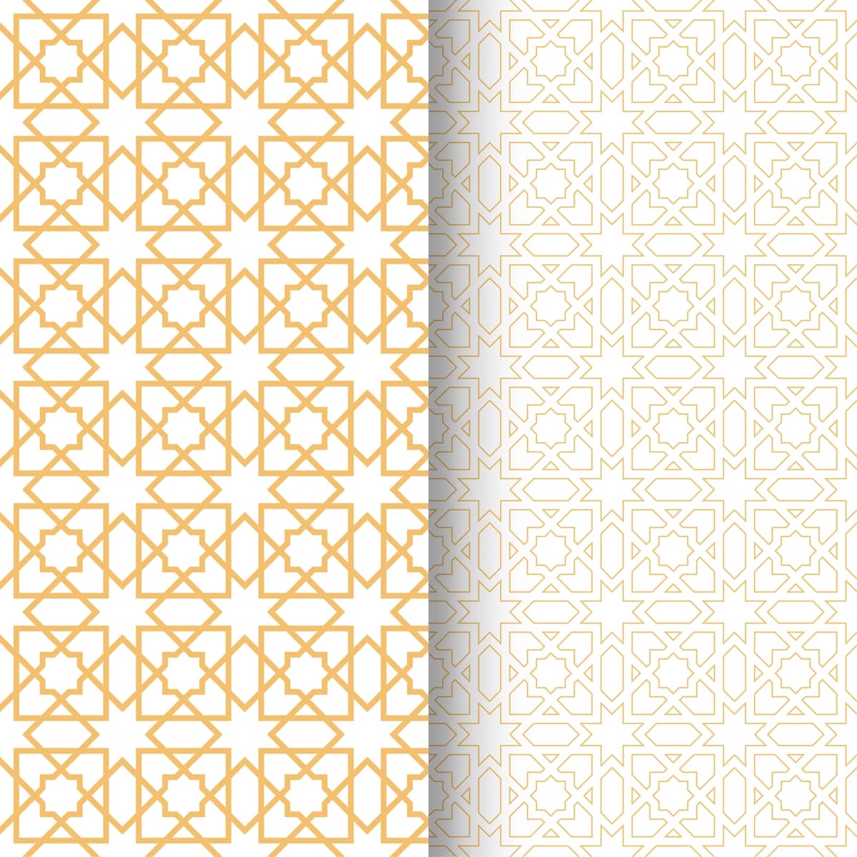 An'anaviy islomiy choksiz geometrik naqsh vektor tasviri | Traditional islamic seamless geometric pattern vector illustration