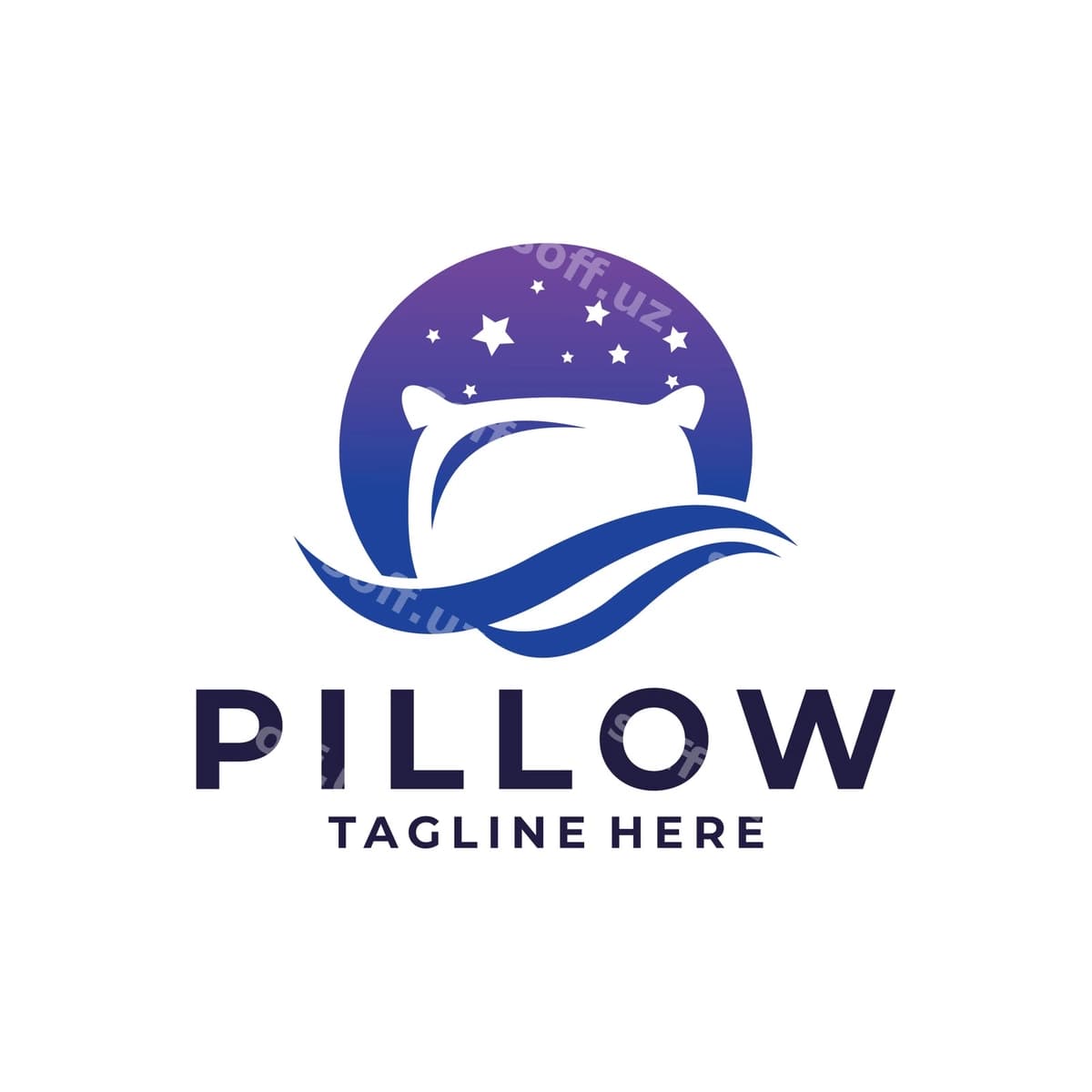 Yostiq logo ikon | Pillow logo icon