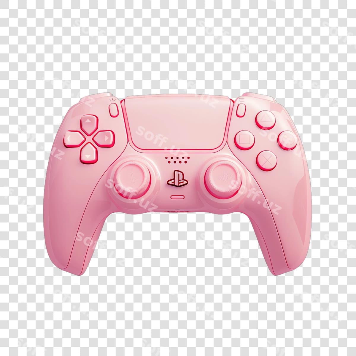 Pushti PlayStation o'yin kontrolleri realitik | Pink playstation game controller realitic