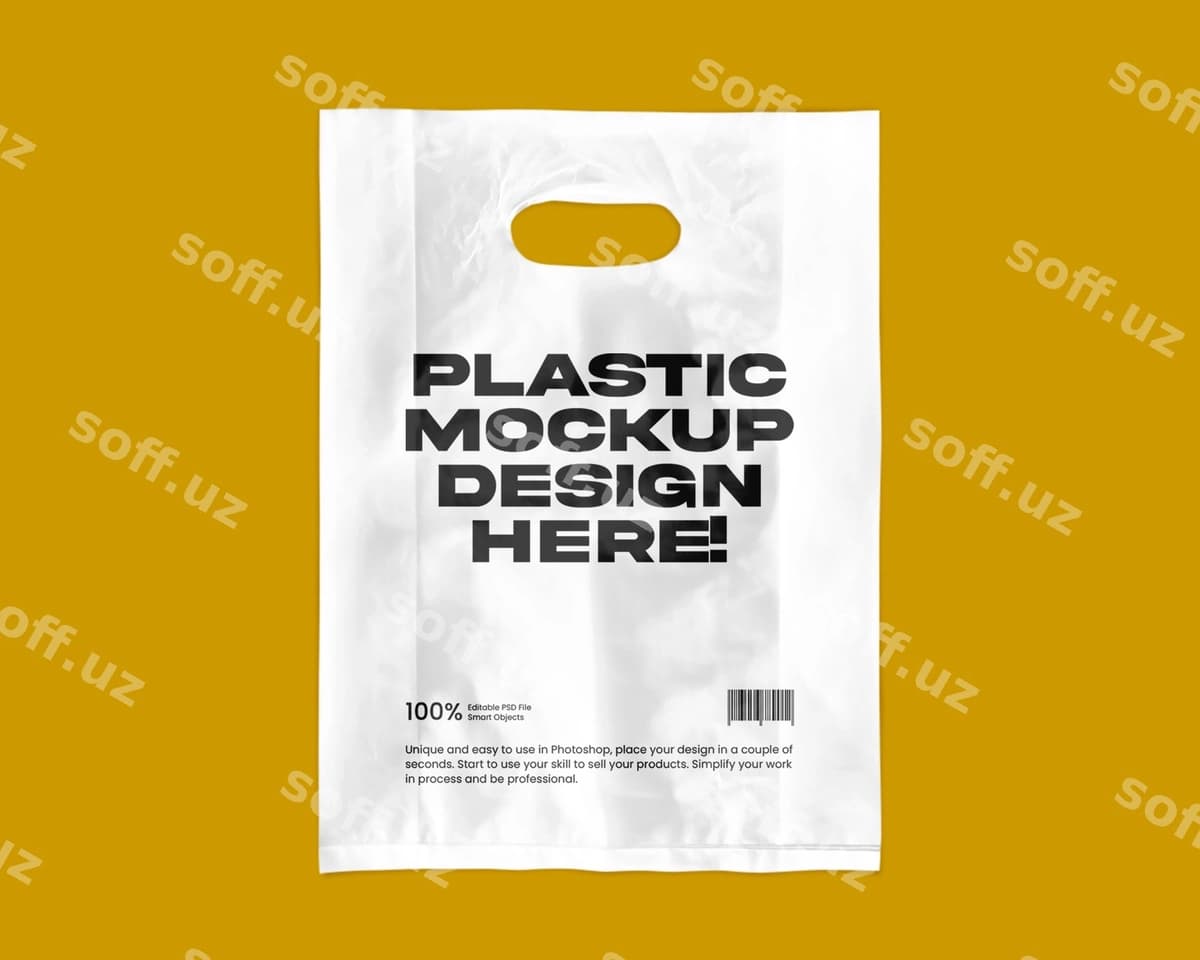 Yakka plastik xozma sumka | Plastic grocery bag single