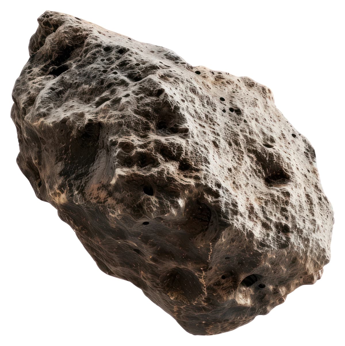 Png teksturali meteorit qoyasi | Png textured meteorite rock closeup
