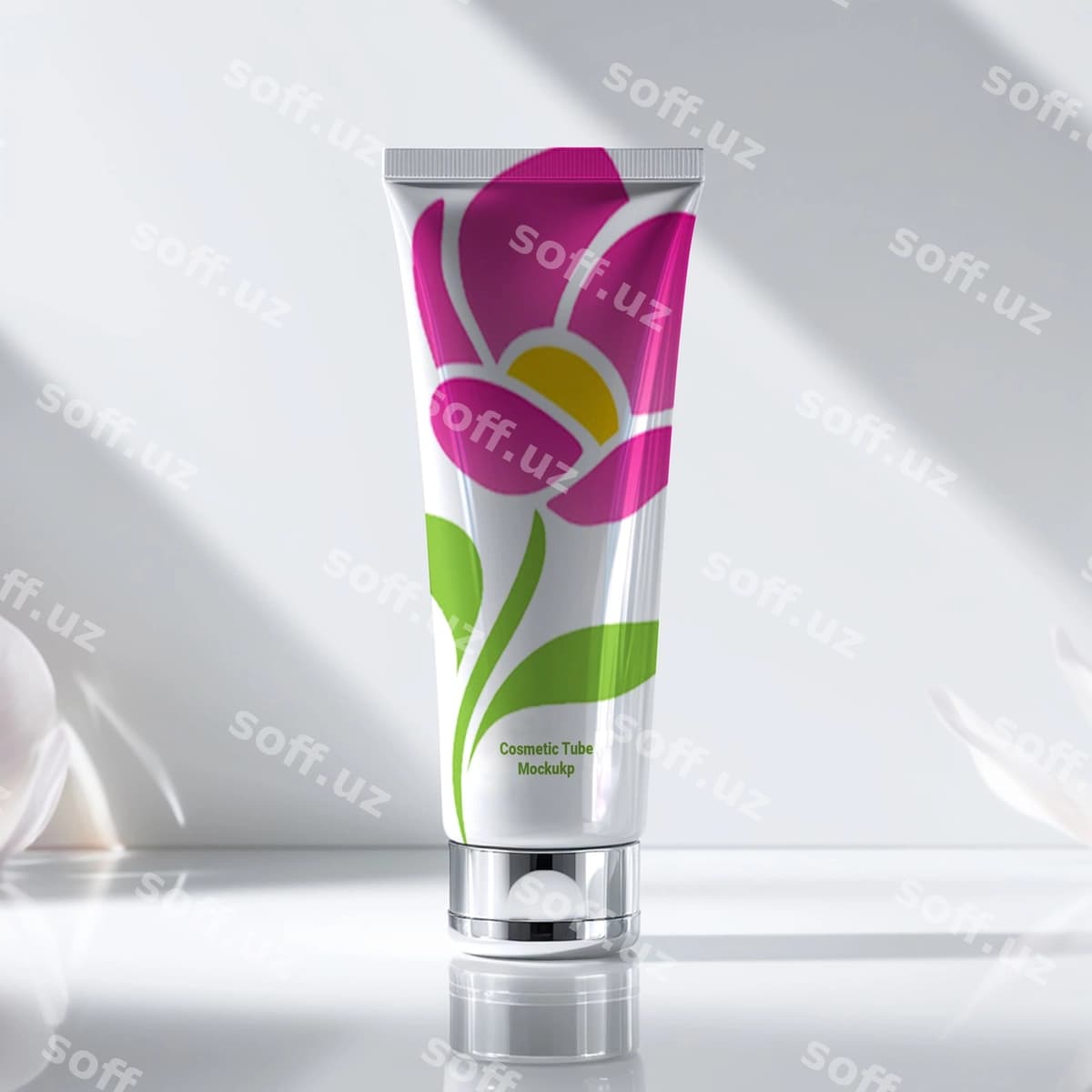 Psd kosmetik tuba mockup | Psd cosmetic tube mockup