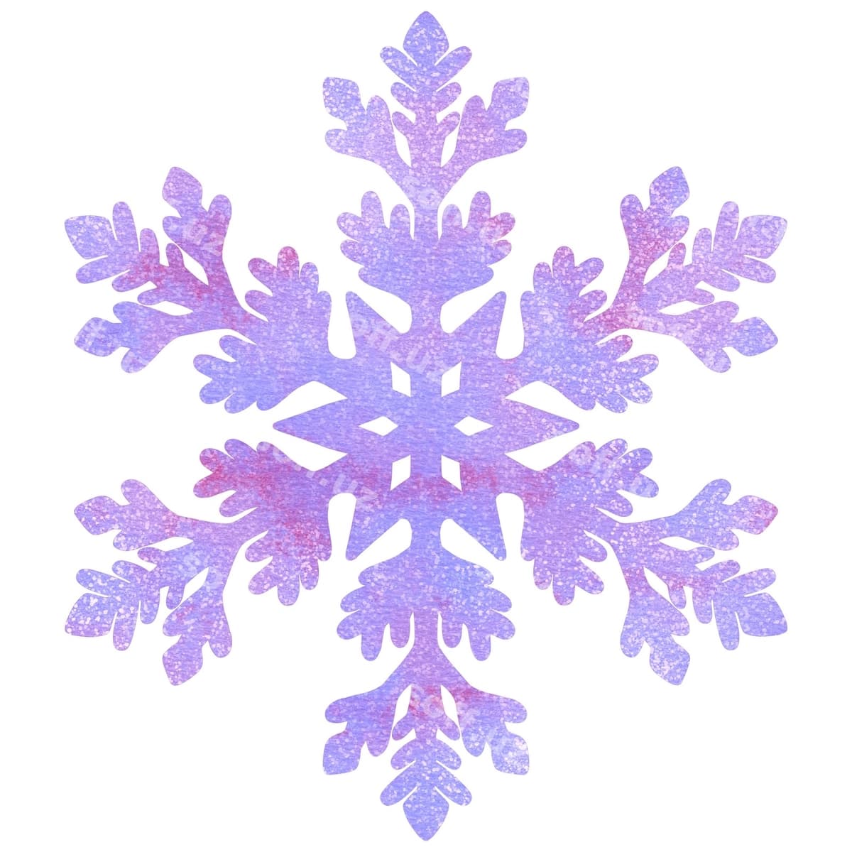 Binafsha parlash qar qurumagi 8 | Purple glitter snowflake 8
