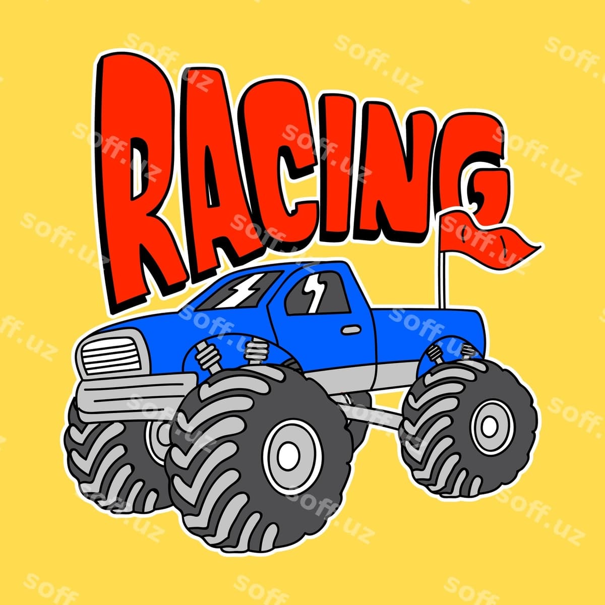 Poyga yirtqich hayvon yuk mashinasi | Racing monster truck