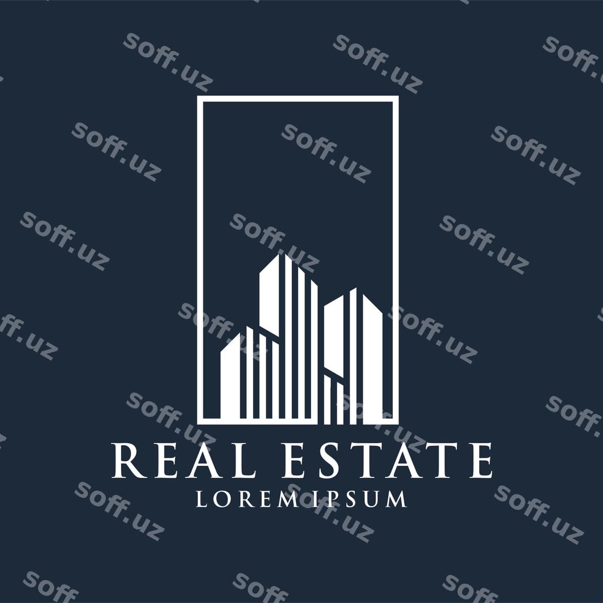 Mulk logotipi premium vektor | Real estate logo premium vector