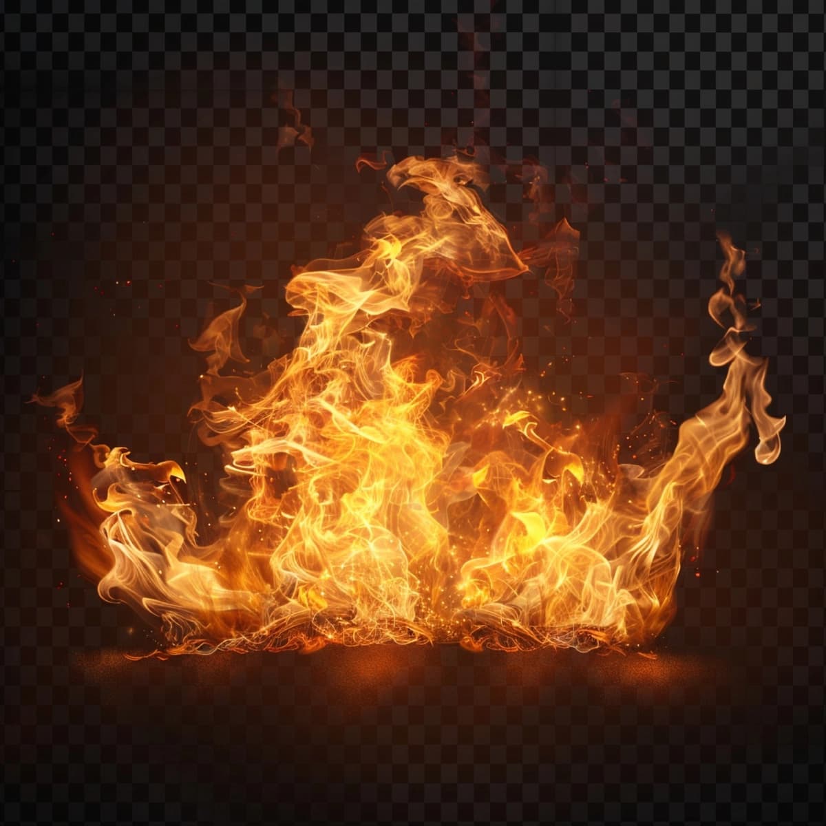 Haqiqiy olov alangasi | Realistic fire flame