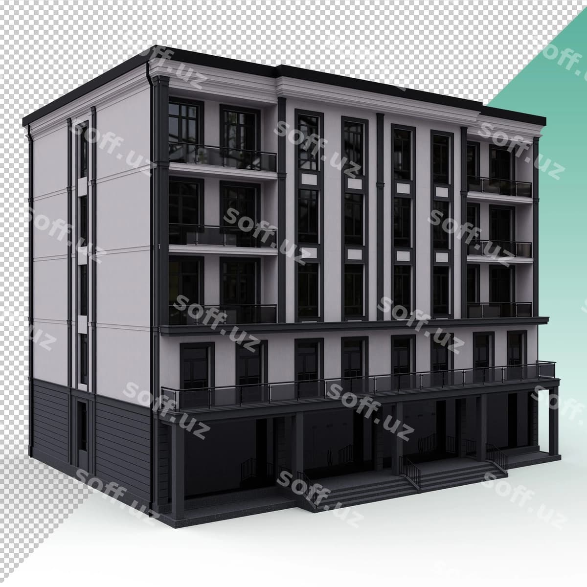 Yashilishgan bino | Residential building