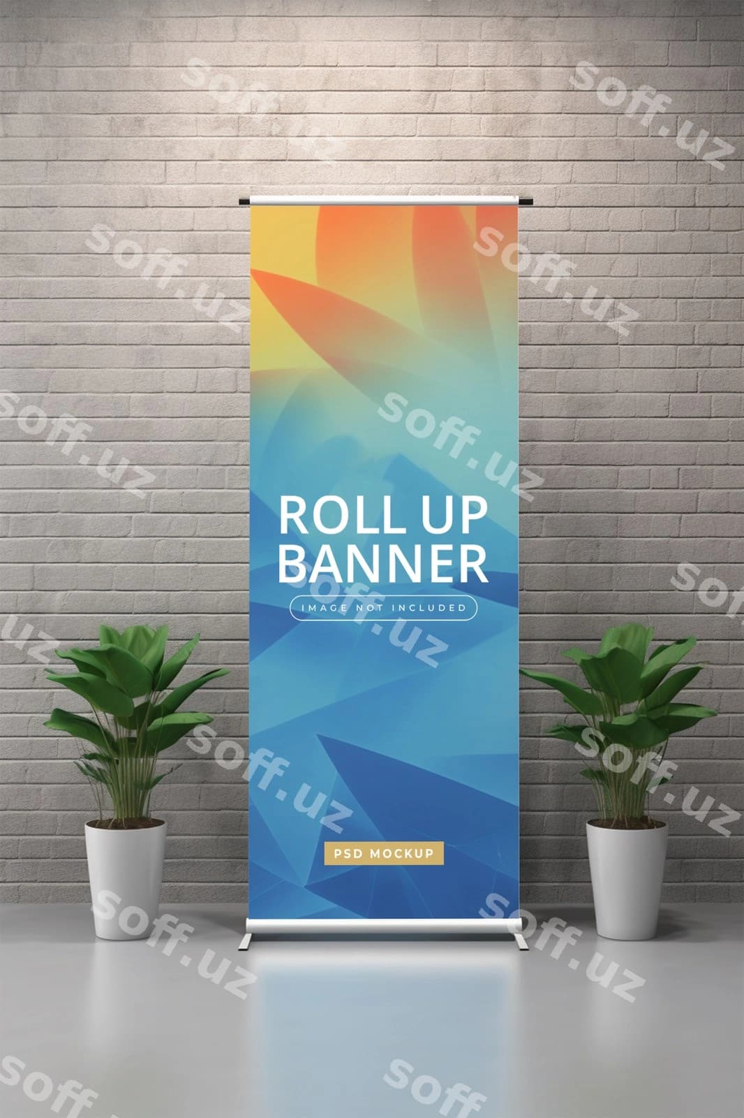 Roll up banner mockup | Roll up banner mockup