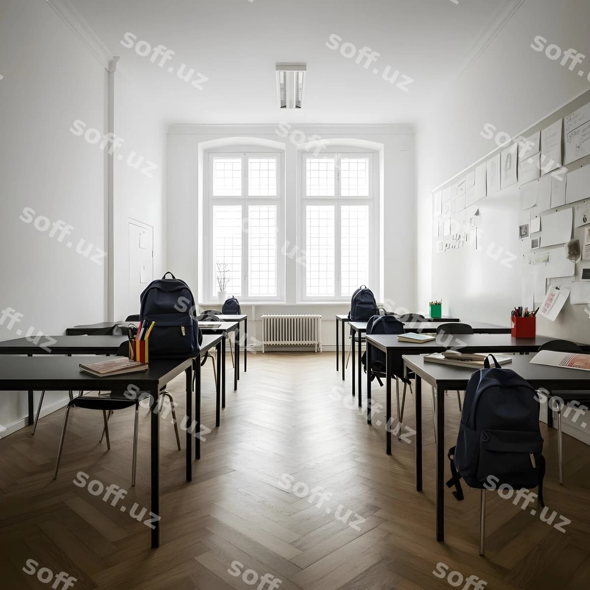 Xona stol stullari kitob orqali | Room with table chairs with book back