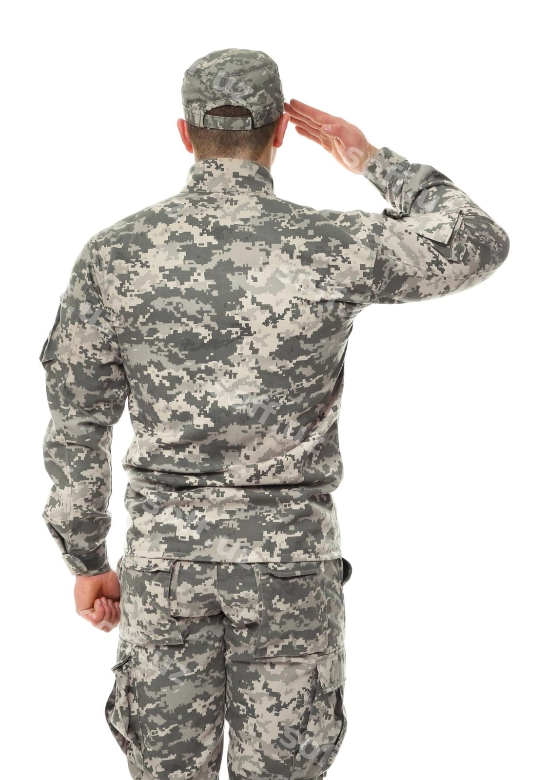 Salom beradigan askar maskirovkasi oq | Saluting soldier camouflage white