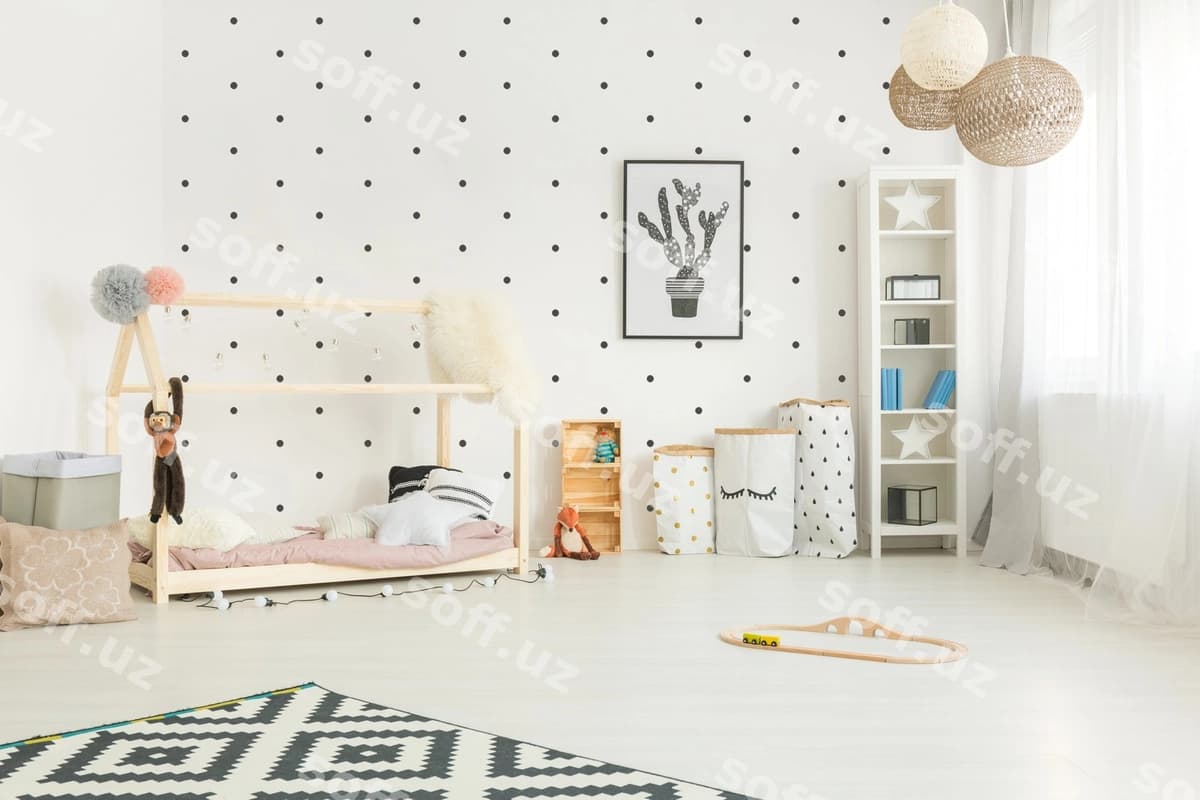 Skandi uslubi bolalar xonasi | Scandi style child room