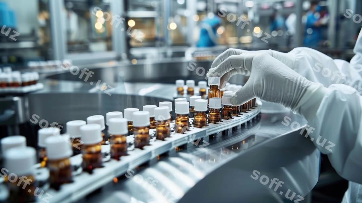 Fanlik namunalarni ishlayotgan | Scientist processing samples