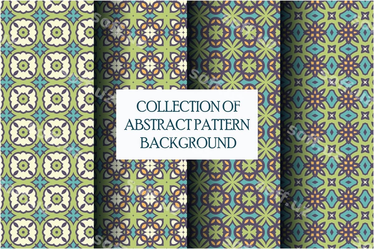 Mavhum naqsh motifini o'rnating | Set abstract pattern motif
