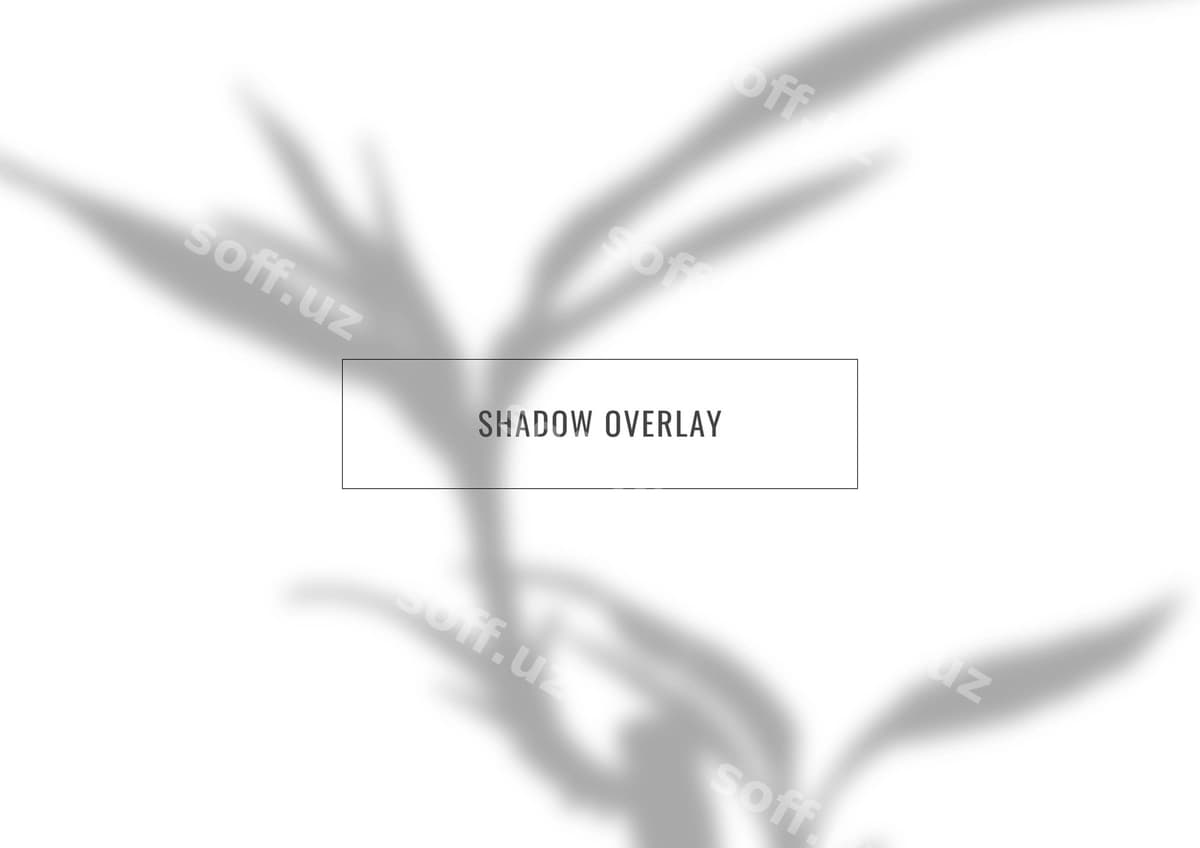 Soya qat-usti orqa fon psd | Shadow overlay background psd