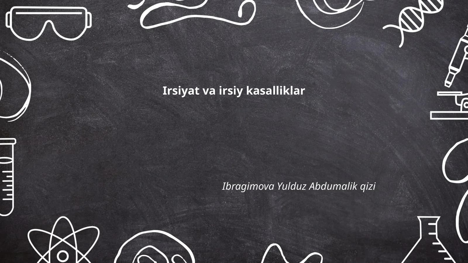 Irsiyat va irsiy kasalliklar