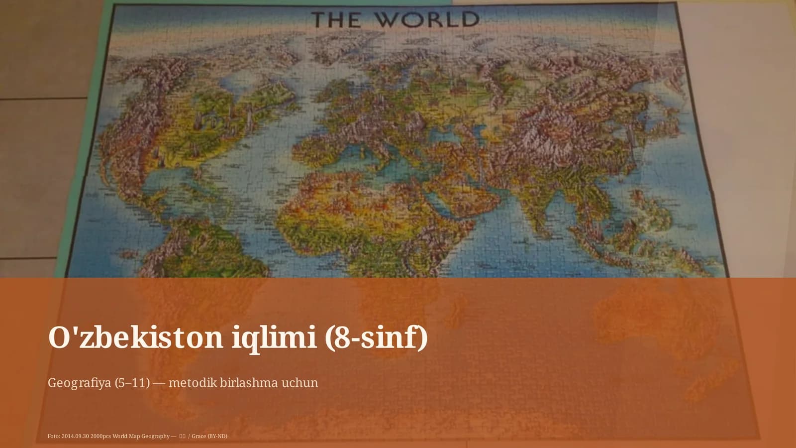 O'zbekiston iqlimi (8-sinf)