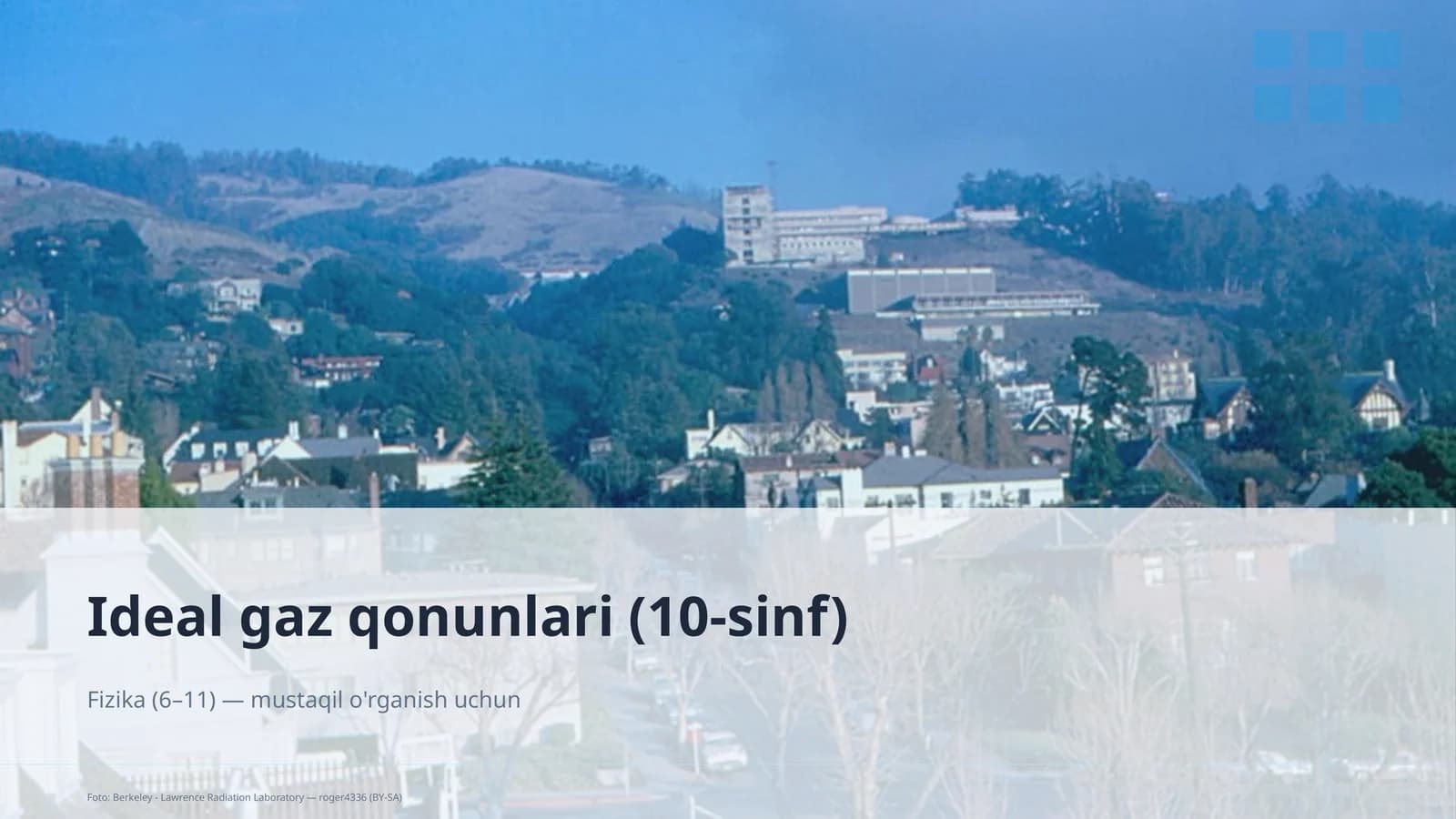 Ideal gaz qonunlari (10-sinf)