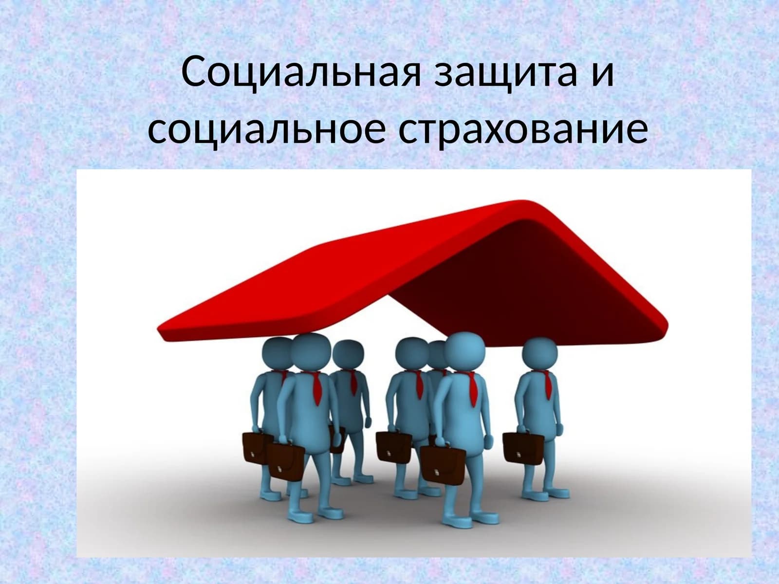 Принципы социальной защиты