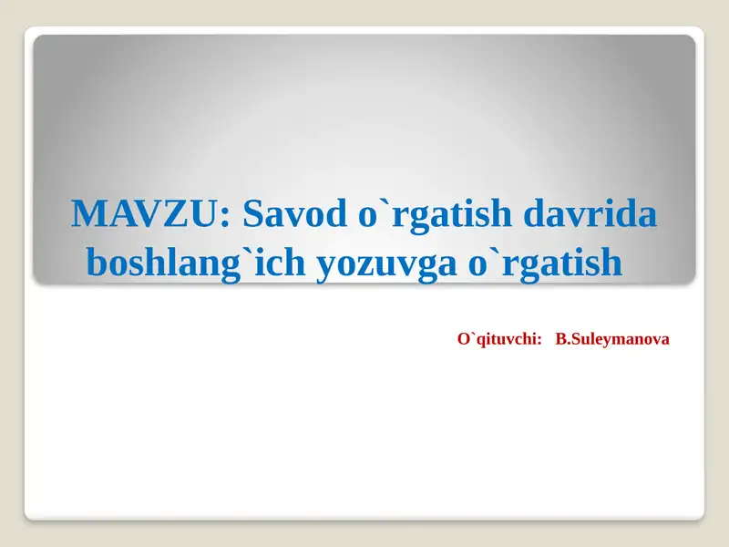Product slide 1