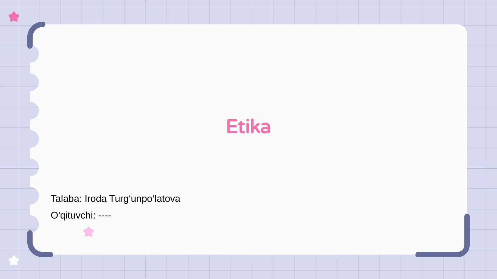 Etika