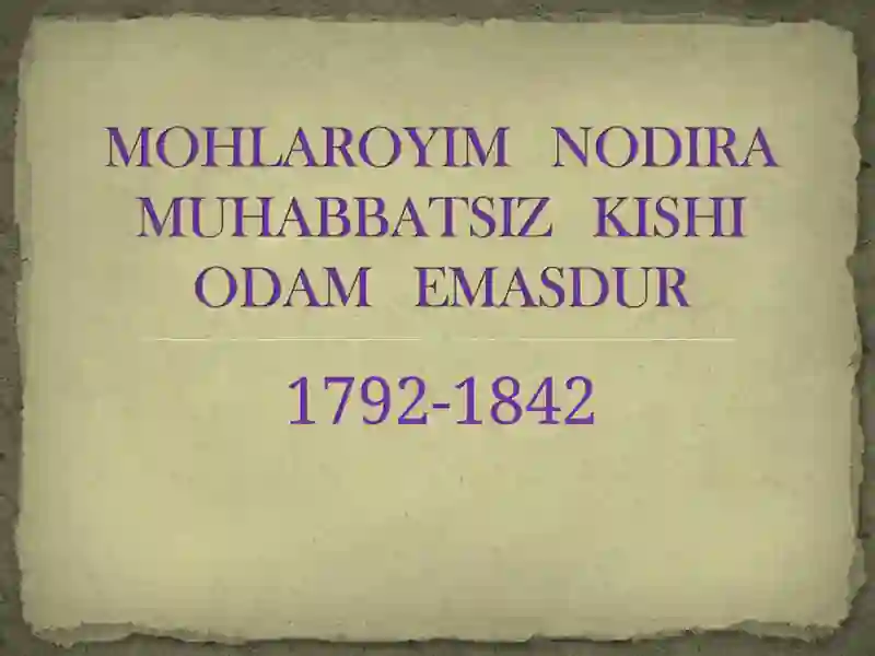 Umarxon va Nodira