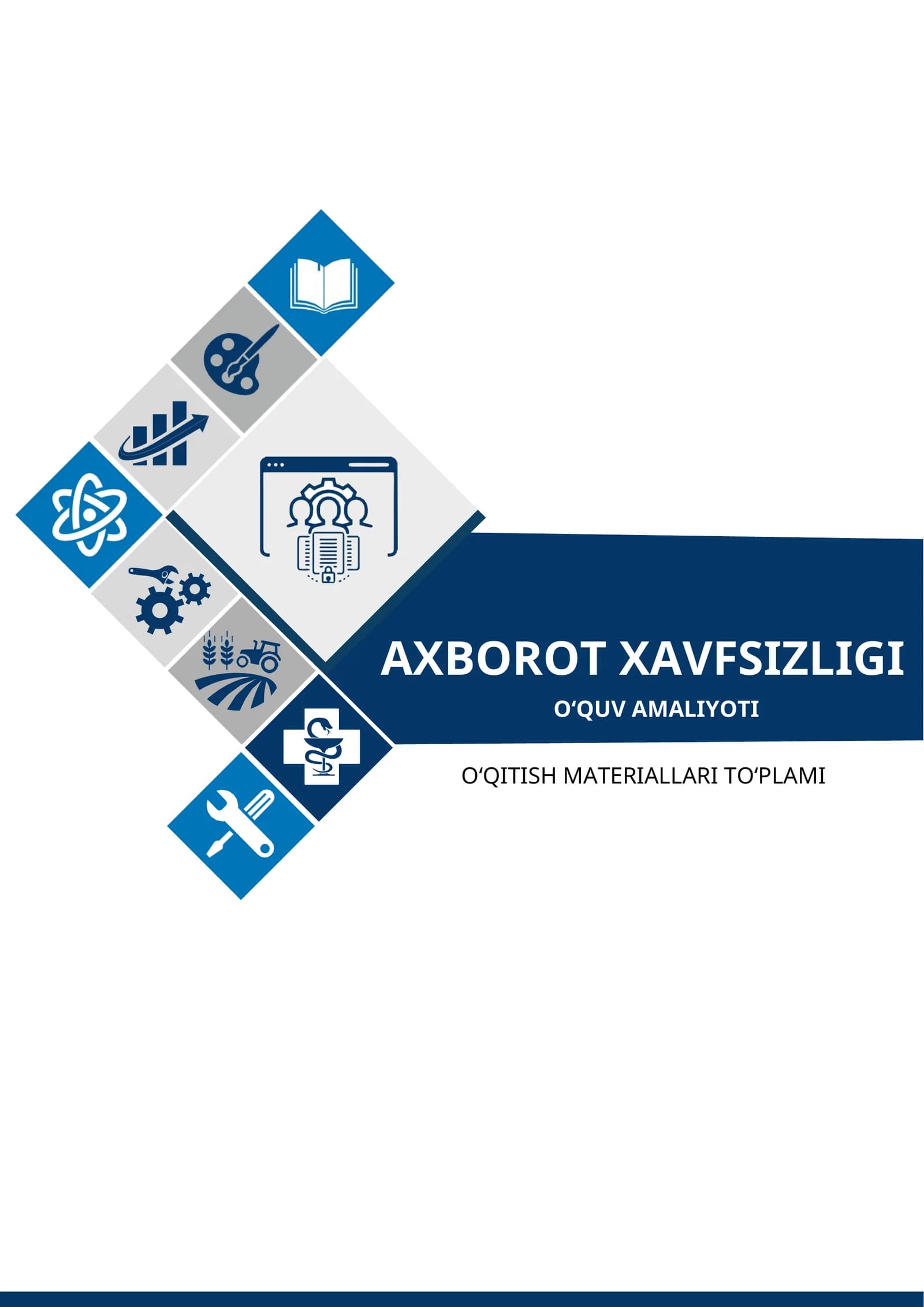 “Axborot xavfsizligi” о‘quv amaliyoti fanidan O‘QITISH MATERIALLARI TO‘PLAMI