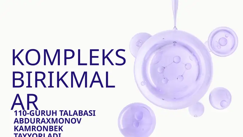 Kompleks birikmalar