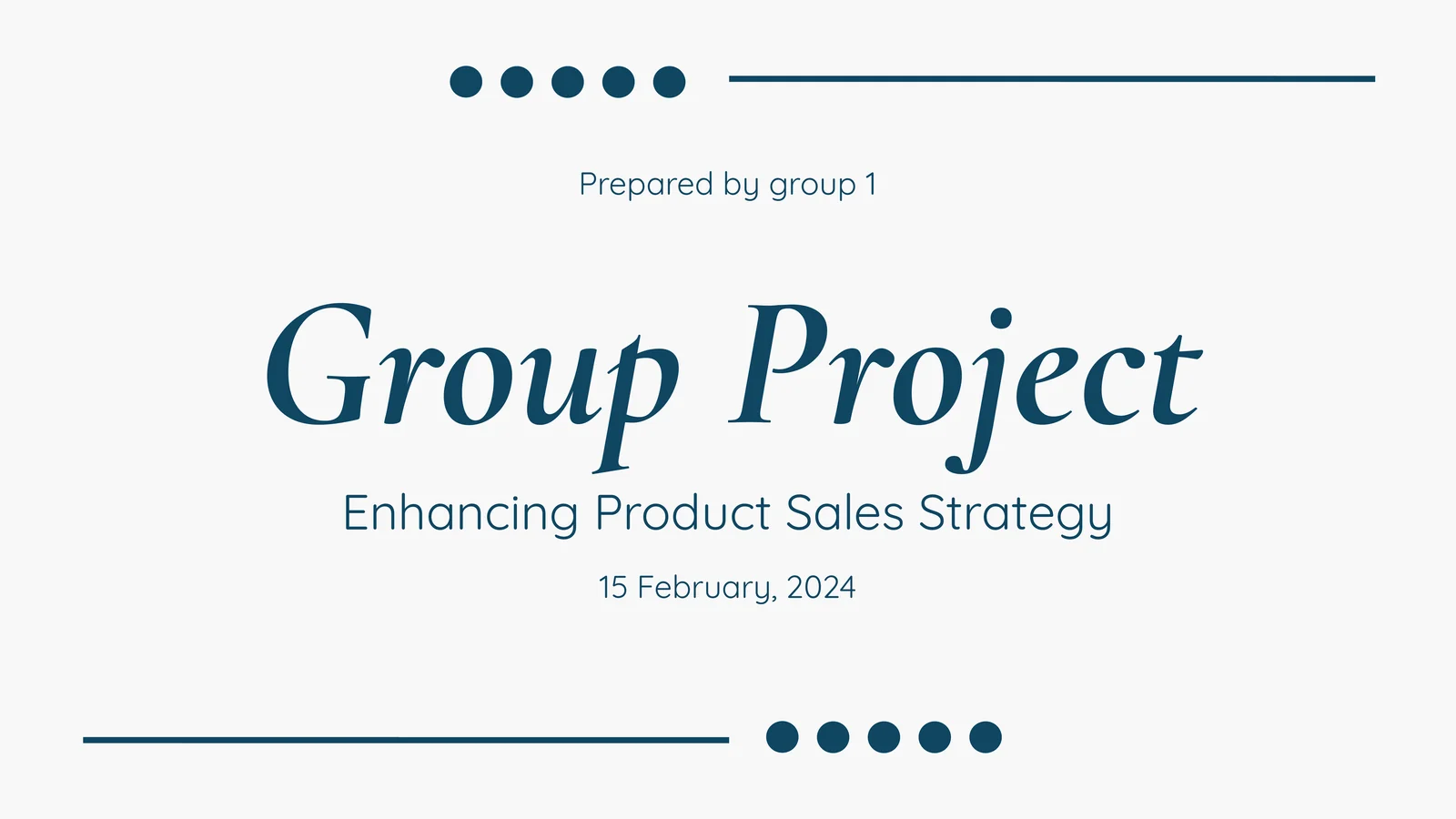 Group Project