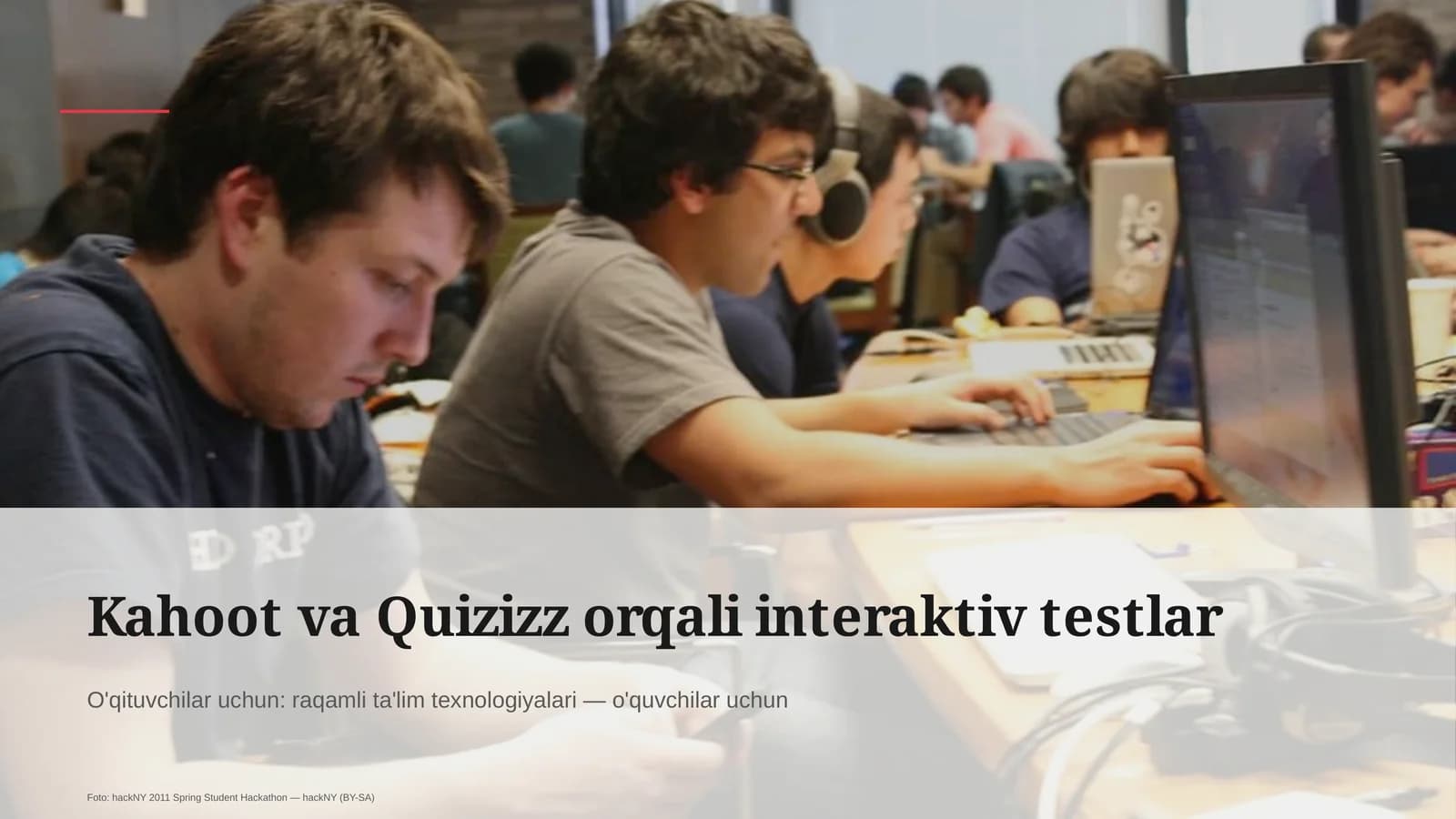 Kahoot va Quizizz orqali interaktiv testlar