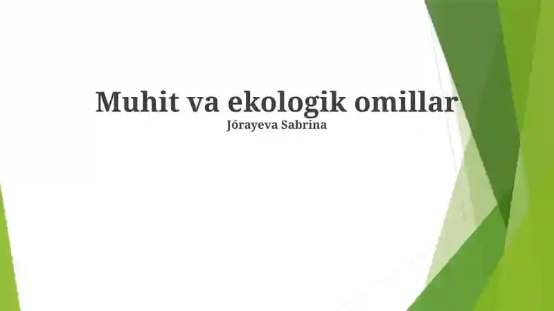 Ekologik muvozanat