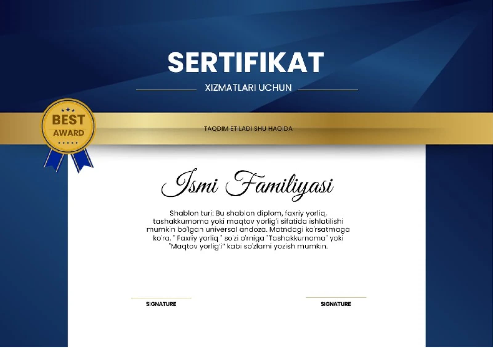 SERTIFIKAT