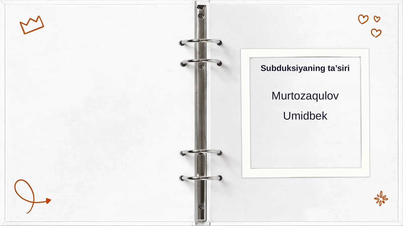 Subduksiyaning ta’siri