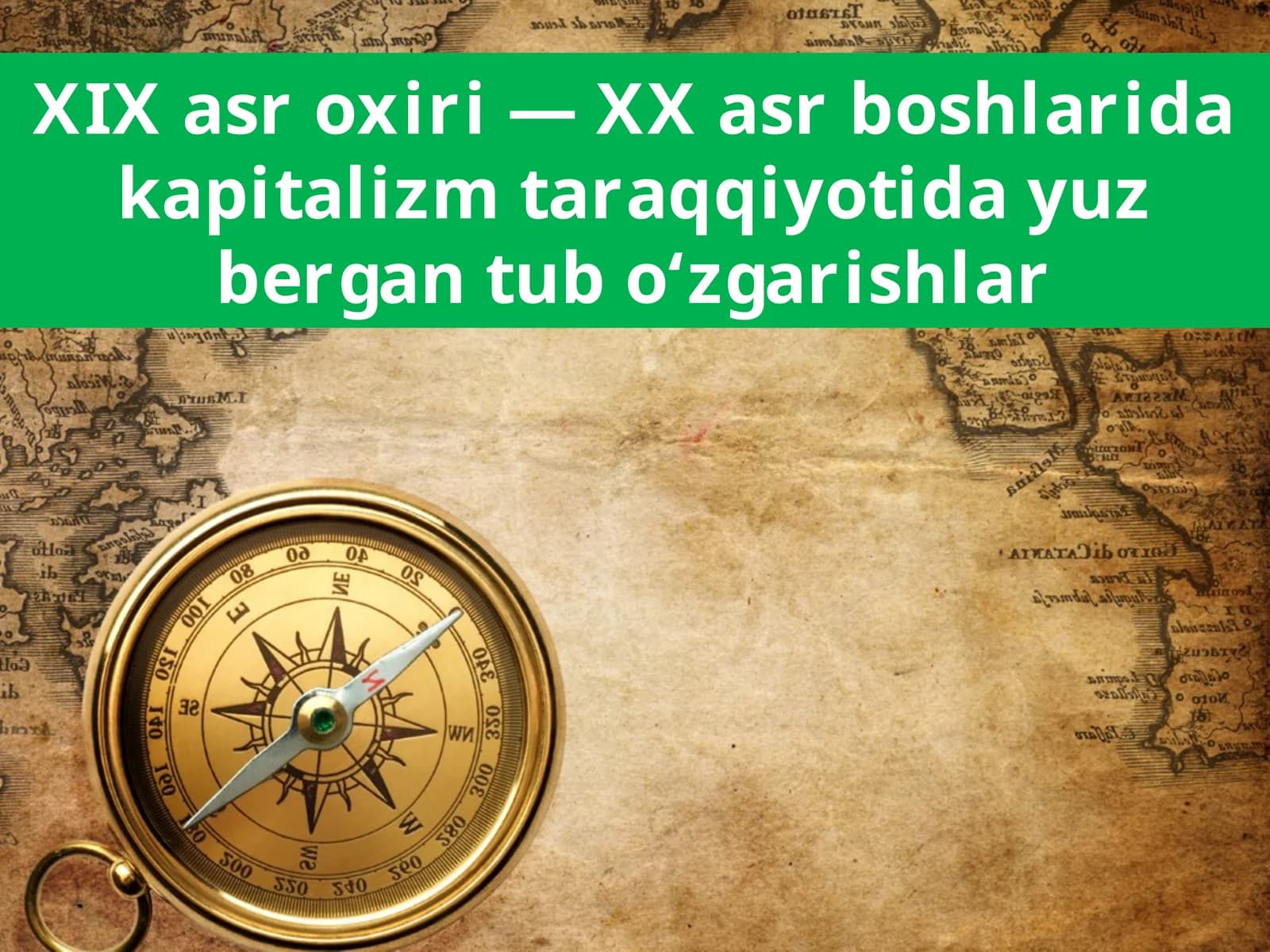 XIX asr oxiri — XX asr boshlarida kapitalizm taraqqiyotida yuz bergan tub o‘zgarishlar