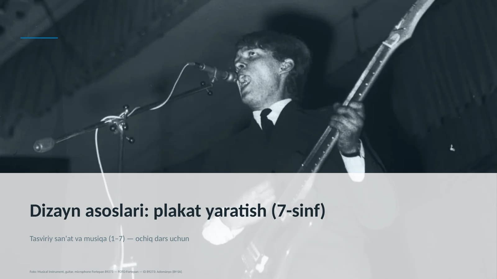 Dizayn asoslari: plakat yaratish (7-sinf)
