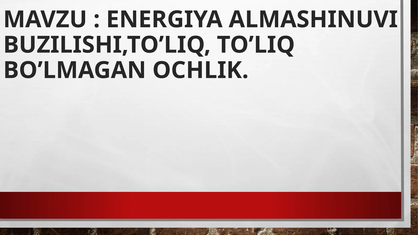 Product slide 1